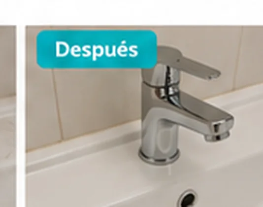 Ilustración de un lavabo limpio